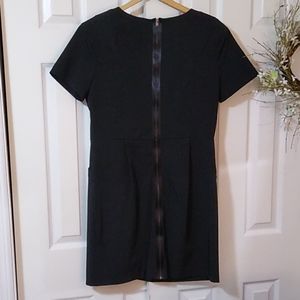 Gorgeous black dress with padded shoulders